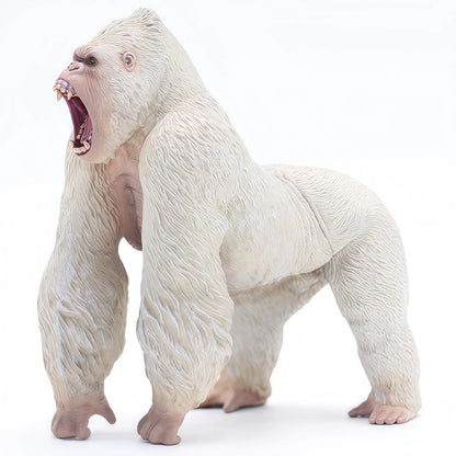 Gorilla Toys Action Figure Rampage Gorilla Fight Mode Ape Solid Wild Animal Figurines for Role Playing Story Telling Toy