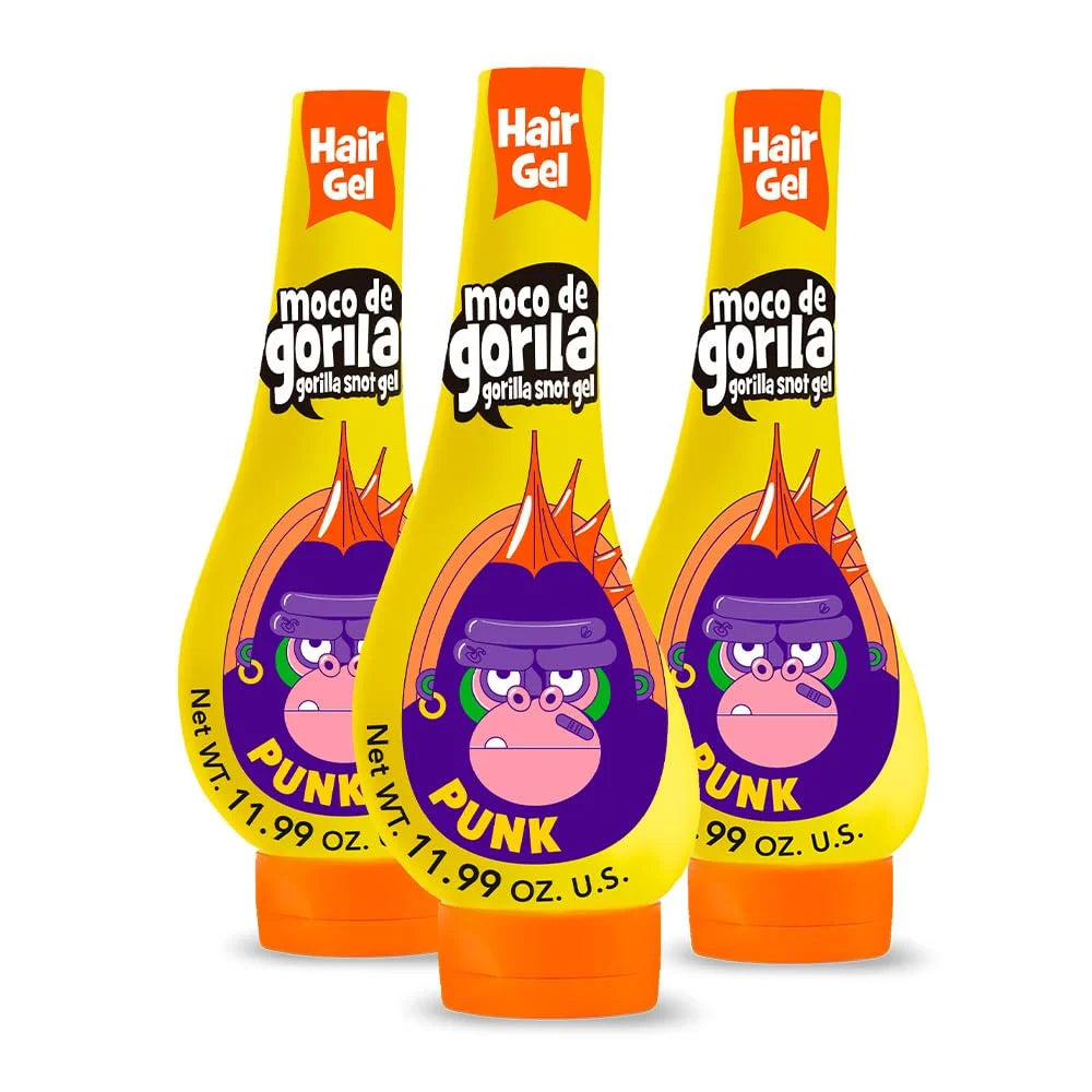 Moco de Gorila Gamer Hair Styling Gel, 11.92 Oz, Pack of 3