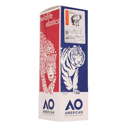 American Orthodontics Blue Whale Elastics, 5/16 in, 14 oz, Latex, Maximum