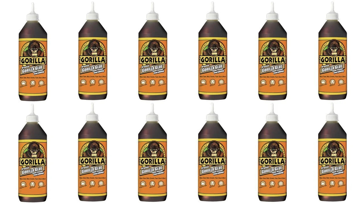 Gorilla Original Gorilla Glue, Waterproof Polyurethane Glue, 36 Ounce Bottle, Brown, (Pack of 1)