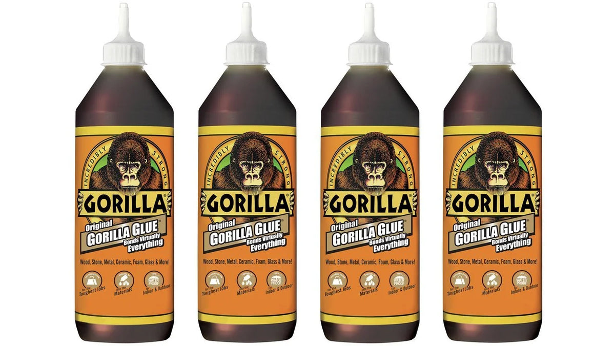 Gorilla Original Gorilla Glue, Waterproof Polyurethane Glue, 36 Ounce Bottle, Brown, (Pack of 1)