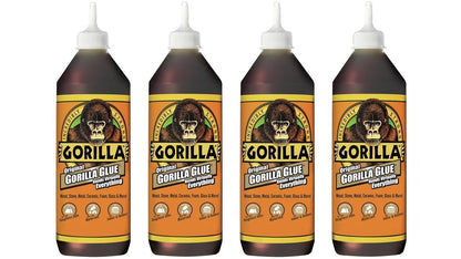 Gorilla Original Gorilla Glue, Waterproof Polyurethane Glue, 36 Ounce Bottle, Brown, (Pack of 1)