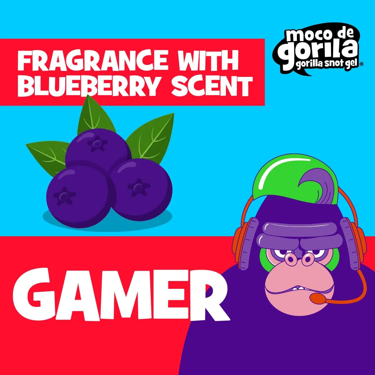 Moco de Gorila Gamer Hair Styling Gel, 11.92 Oz, Pack of 3