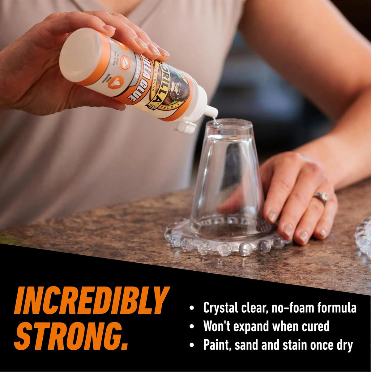 Gorilla Clear Glue, All Purpose, 1.75 oz Bottle