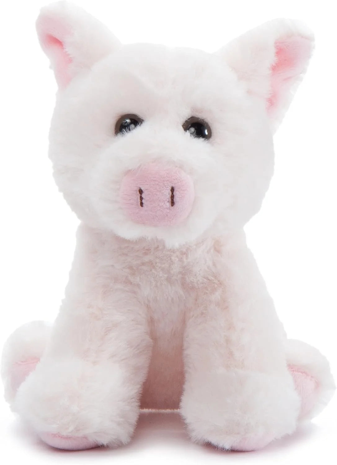 The Petting Zoo Wolf Stuffed Animal Plushie, Babiez, Kids Gifts, 6 in