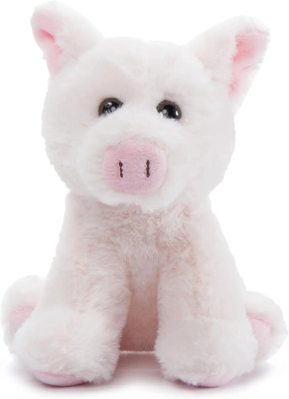The Petting Zoo Wolf Stuffed Animal Plushie, Babiez, Kids Gifts, 6 in