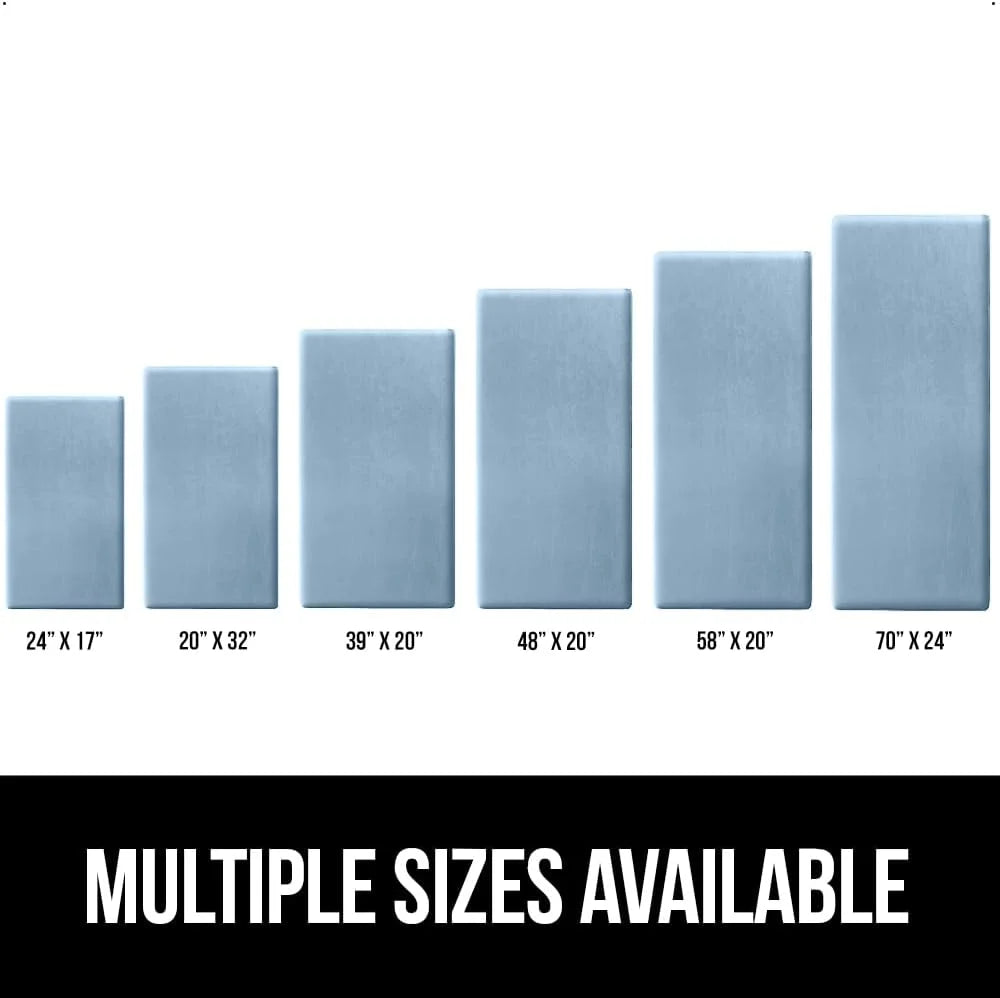 GORILLA GRIP Cushioned Antifatigue Kitchen Mat for Floor, 20x32, Charcoal