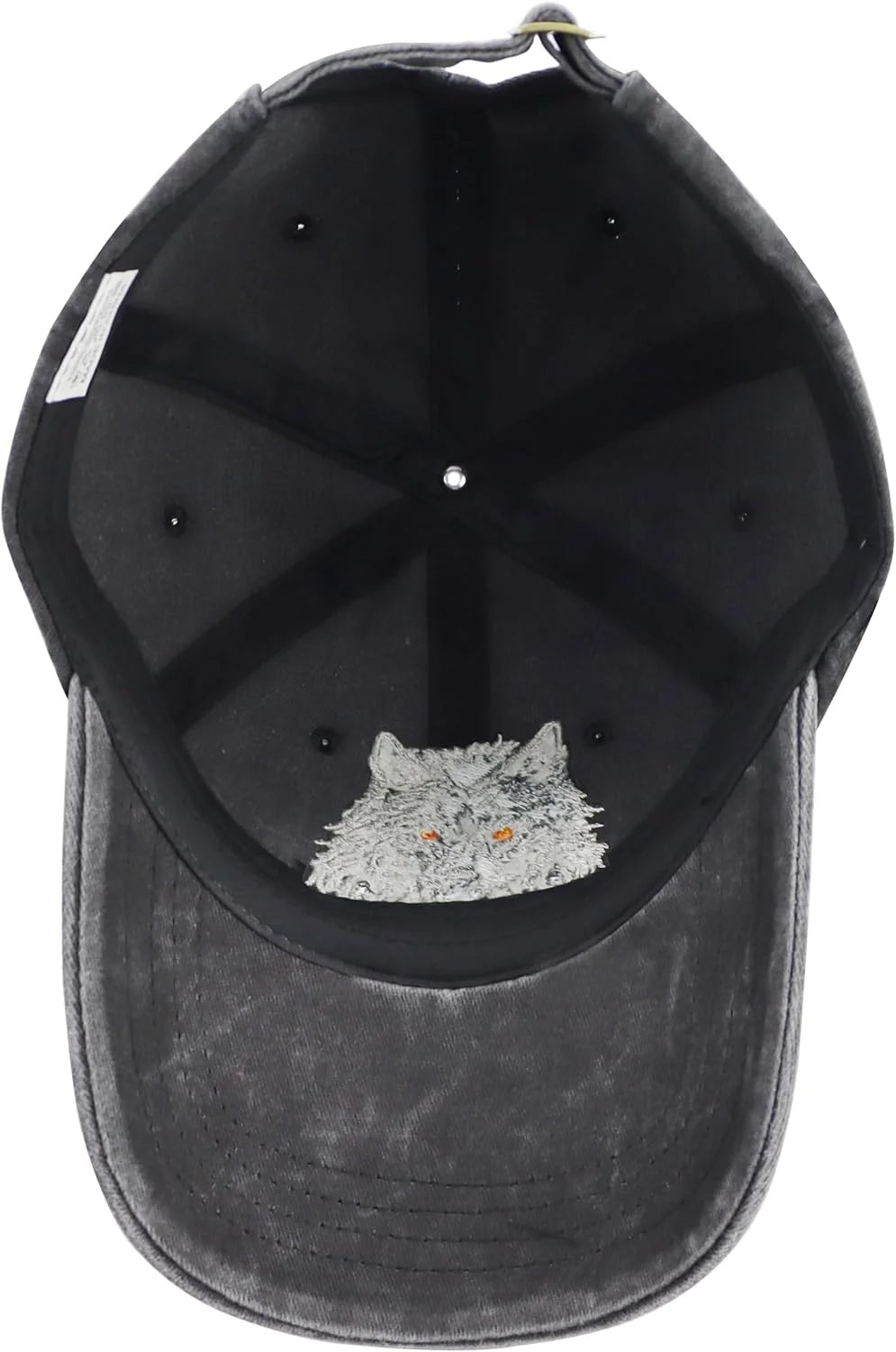 Unisex Adjustable Animal Hat for Men Women, Classic Cotton Wild Animals Embroidered Baseball Cap