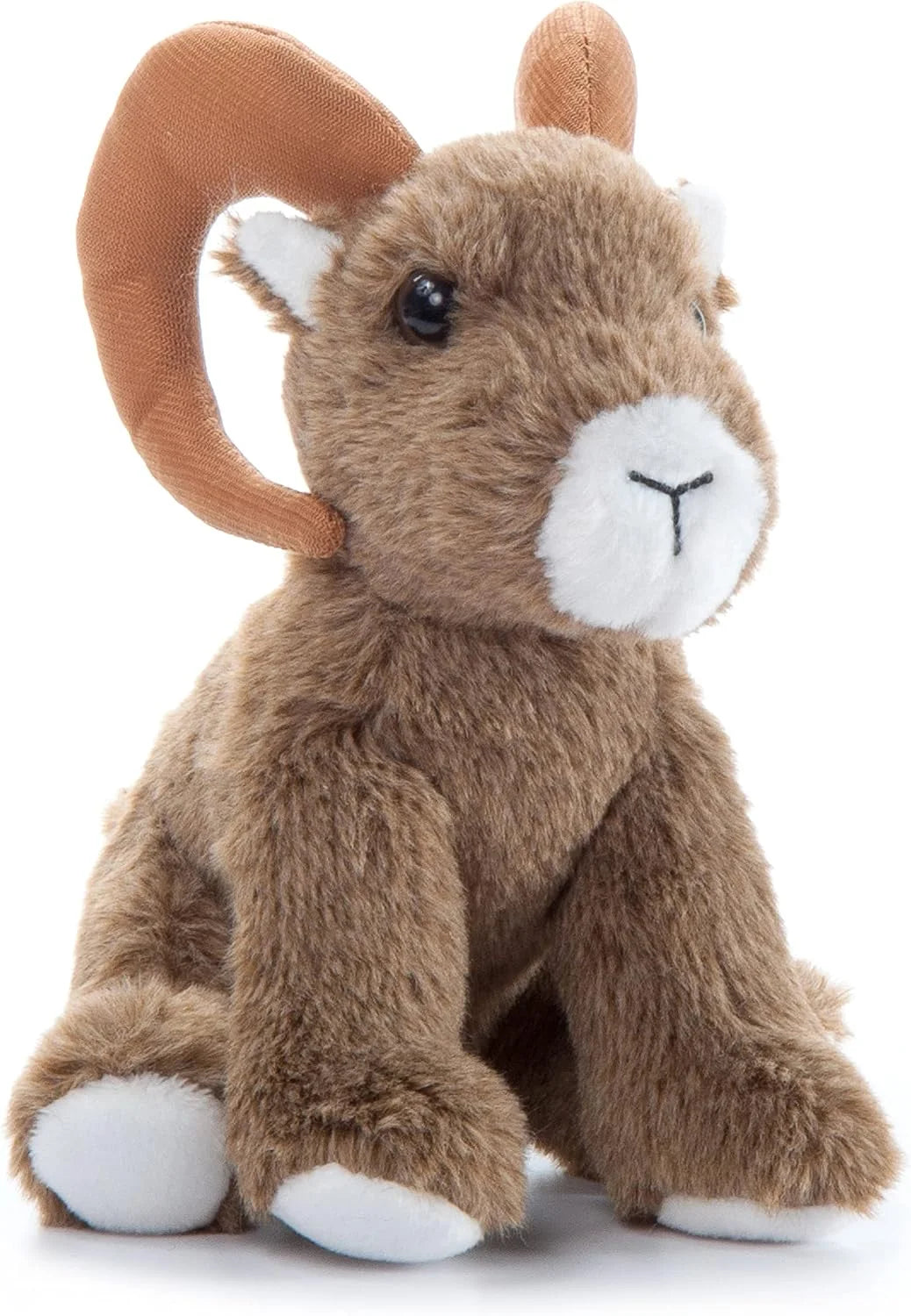 The Petting Zoo Wolf Stuffed Animal Plushie, Babiez, Kids Gifts, 6 in