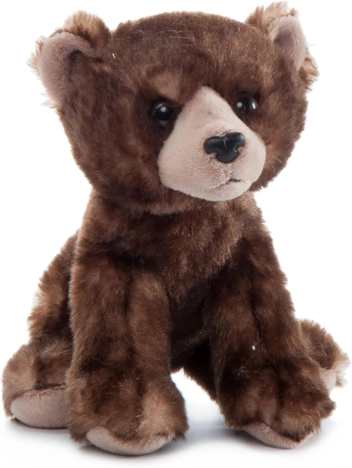 The Petting Zoo Wolf Stuffed Animal Plushie, Babiez, Kids Gifts, 6 in