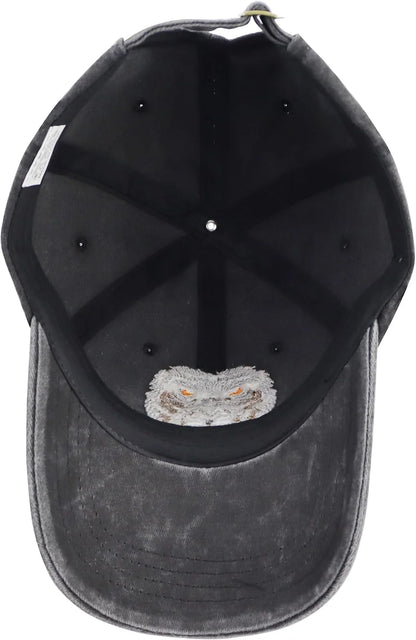 Unisex Adjustable Animal Hat for Men Women, Classic Cotton Wild Animals Embroidered Baseball Cap
