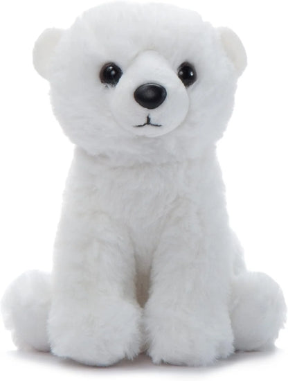 The Petting Zoo Wolf Stuffed Animal Plushie, Babiez, Kids Gifts, 6 in
