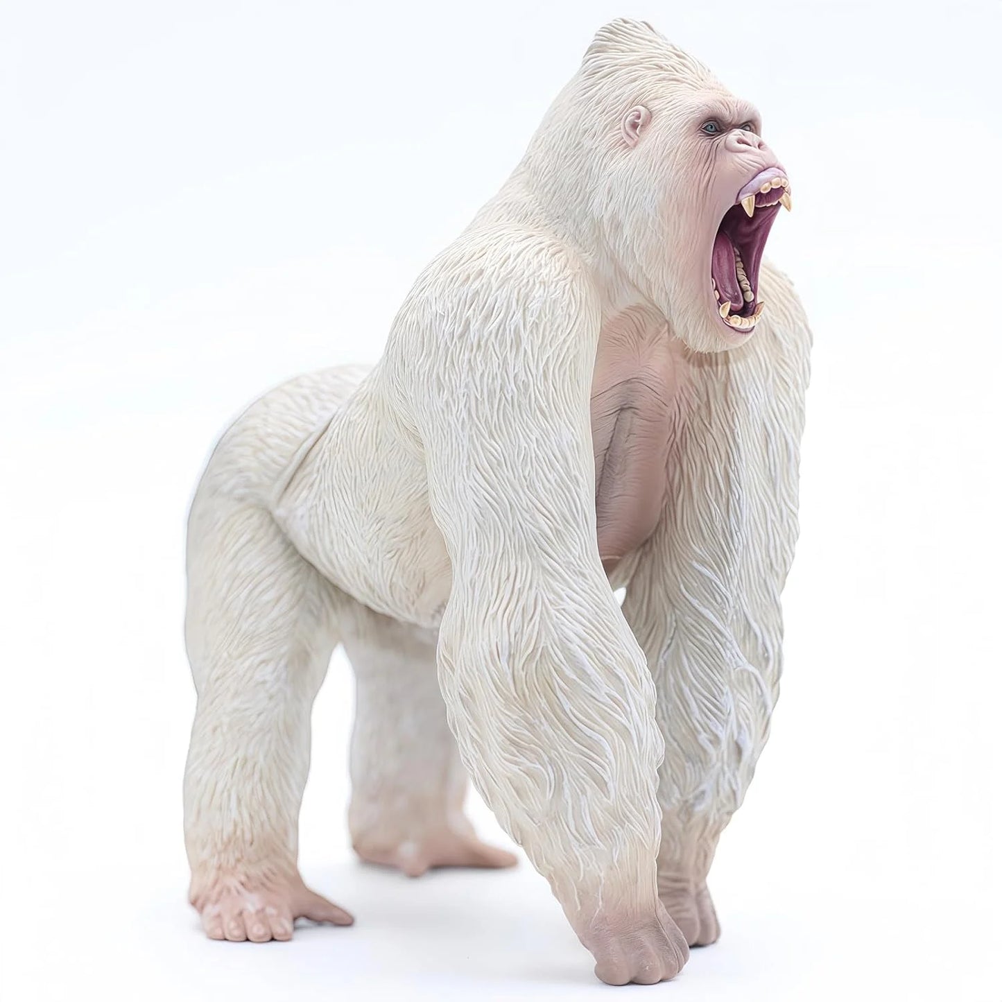 Gorilla Toys Action Figure Rampage Gorilla Fight Mode Ape Solid Wild Animal Figurines for Role Playing Story Telling Toy