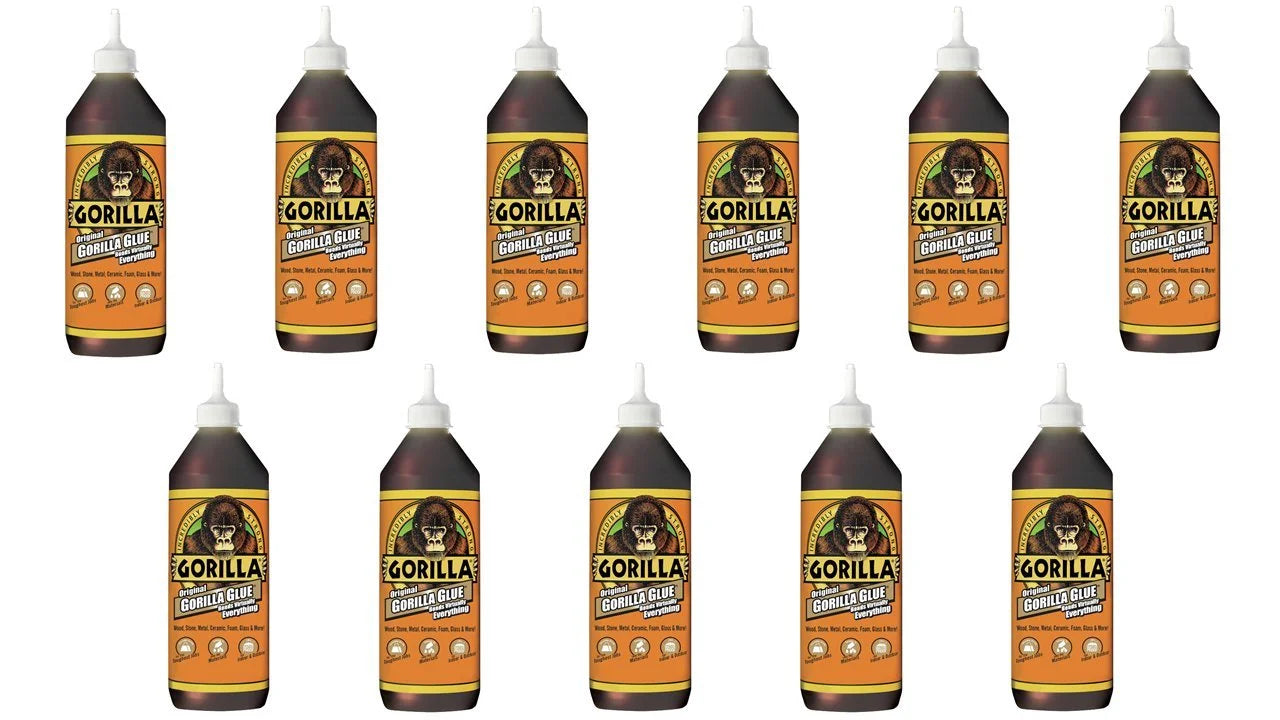 Gorilla Original Gorilla Glue, Waterproof Polyurethane Glue, 36 Ounce Bottle, Brown, (Pack of 1)
