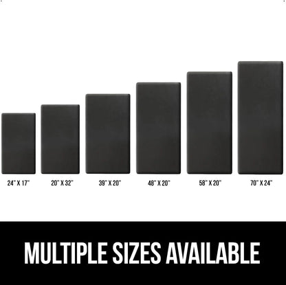 GORILLA GRIP Cushioned Antifatigue Kitchen Mat for Floor, 20x32, Charcoal