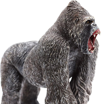 Gorilla Toys Action Figure Rampage Gorilla Fight Mode Ape Solid Wild Animal Figurines for Role Playing Story Telling Toy