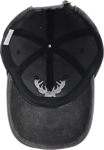 Unisex Adjustable Animal Hat for Men Women, Classic Cotton Wild Animals Embroidered Baseball Cap