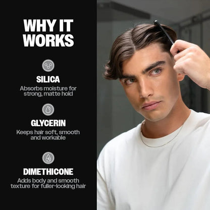 Slick Gorilla Hair Styling Powder for Men, Texture Powder 0.70 oz (20g)