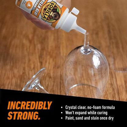 Gorilla Clear Glue, All Purpose, 1.75 oz Bottle
