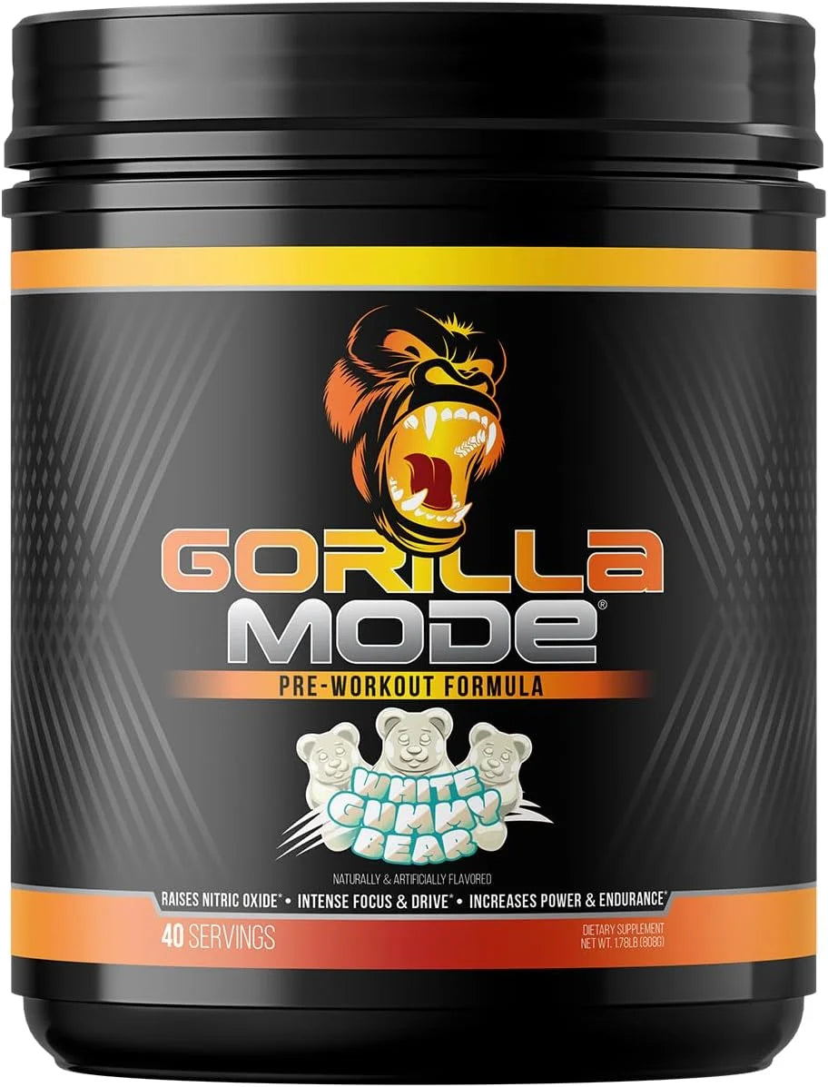 Gorilla Mode Pre Workout - Massive Pumps | 812g (BlackBerry Lemonade)
