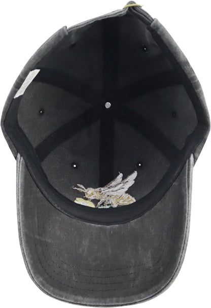 Unisex Adjustable Animal Hat for Men Women, Classic Cotton Wild Animals Embroidered Baseball Cap