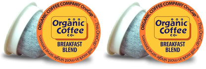 The Organic Coffee Co. Compostable Coffee Pods - Gorilla Decaf (36 Ct) K Cup Compatible including Keurig 2.0, Medium Roast, Swiss Water Processed, USDA Organic
