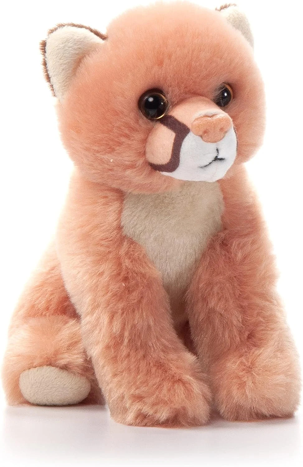 The Petting Zoo Wolf Stuffed Animal Plushie, Babiez, Kids Gifts, 6 in