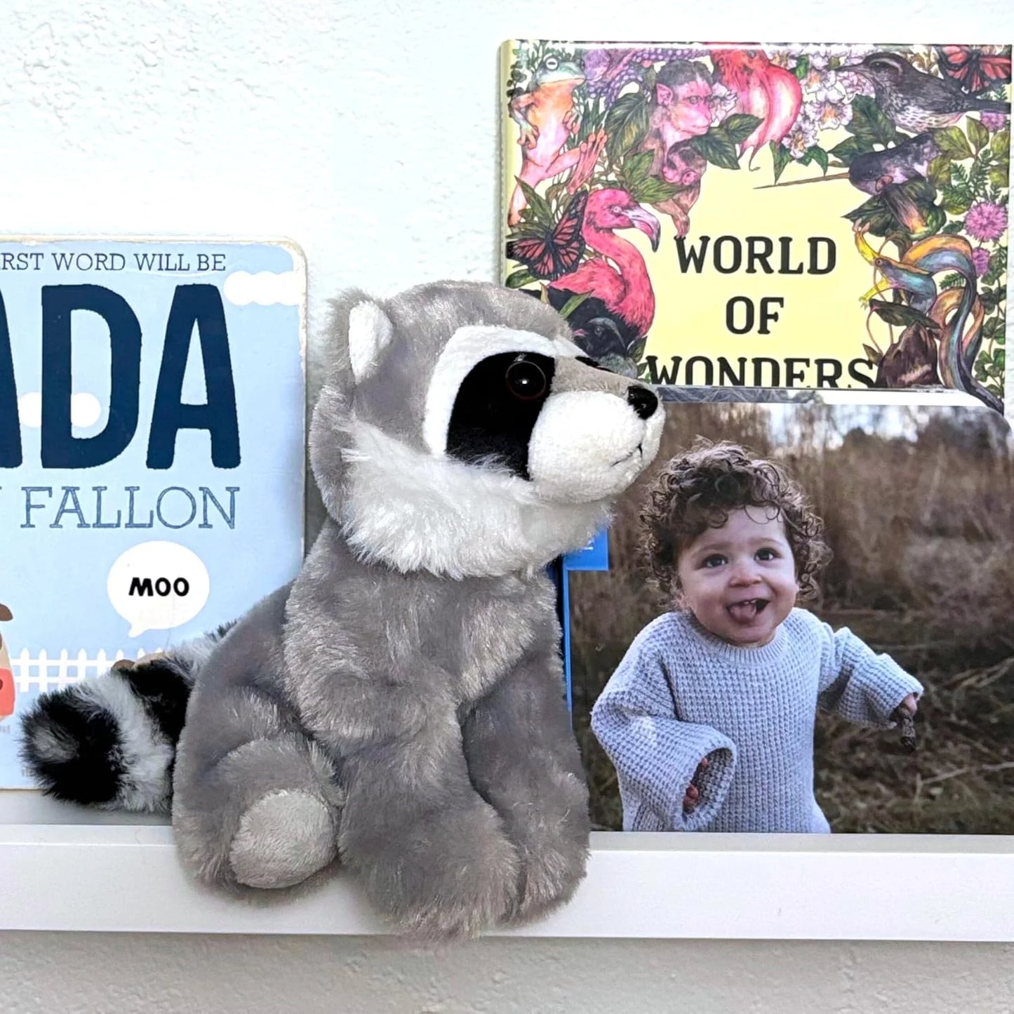The Petting Zoo Wolf Stuffed Animal Plushie, Babiez, Kids Gifts, 6 in