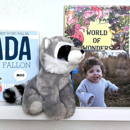 The Petting Zoo Wolf Stuffed Animal Plushie, Babiez, Kids Gifts, 6 in