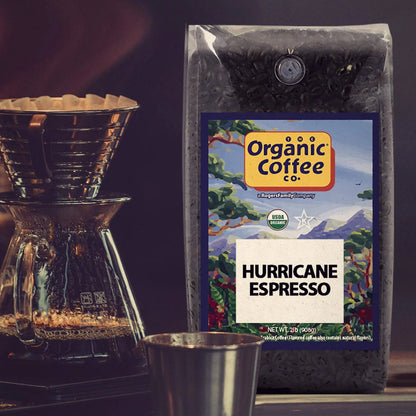 The Organic Coffee Co. DECAF French Roast Whole Bean Coffee, 2 lb bag