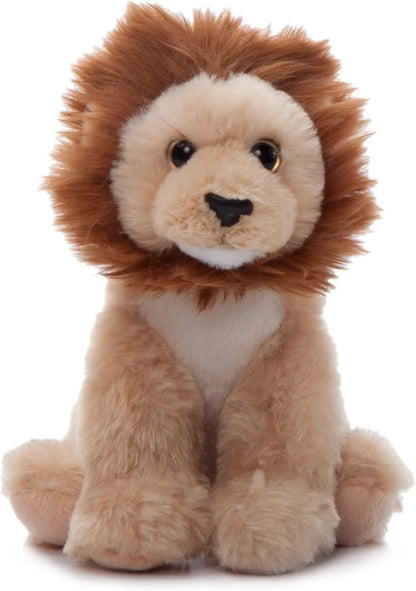 The Petting Zoo Wolf Stuffed Animal Plushie, Babiez, Kids Gifts, 6 in