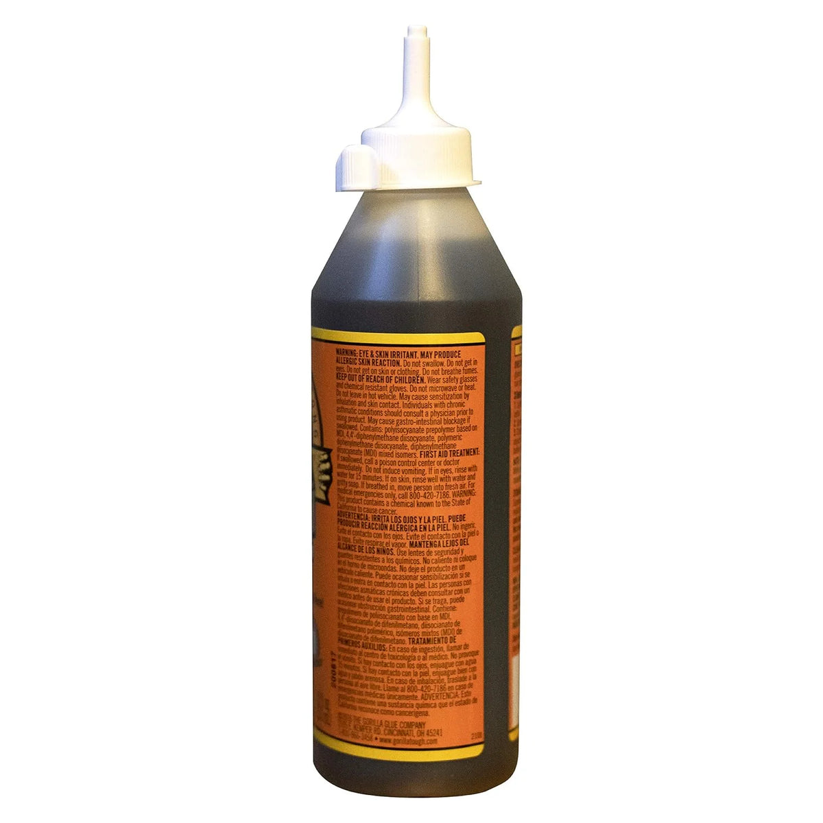 Gorilla Original Glue, Waterproof Polyurethane, Brown, 8 oz