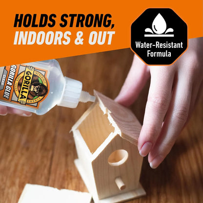 Gorilla Clear Glue, All Purpose, 1.75 oz Bottle