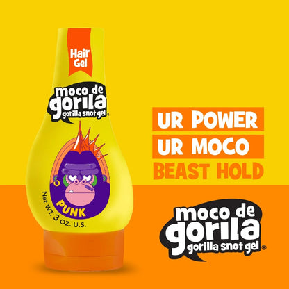 Moco de Gorila Gamer Hair Styling Gel, 11.92 Oz, Pack of 3