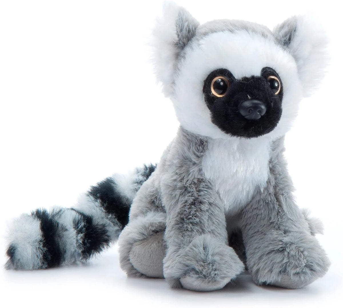 The Petting Zoo Wolf Stuffed Animal Plushie, Babiez, Kids Gifts, 6 in