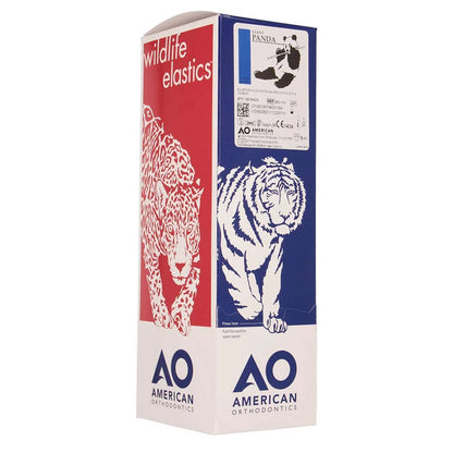 American Orthodontics Blue Whale Elastics, 5/16 in, 14 oz, Latex, Maximum