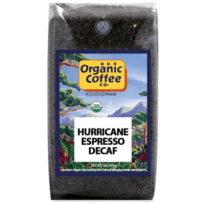 The Organic Coffee Co. DECAF French Roast Whole Bean Coffee, 2 lb bag