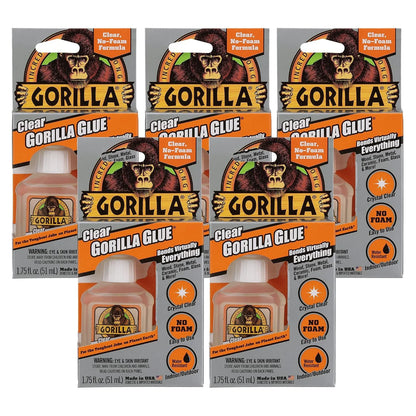 Gorilla Clear Glue, All Purpose, 1.75 oz Bottle