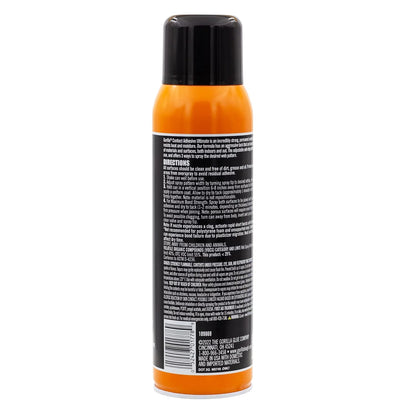 Gorilla Heavy Duty Spray Adhesive, Multi Purpose, Clear, 14 oz, 2-Pack