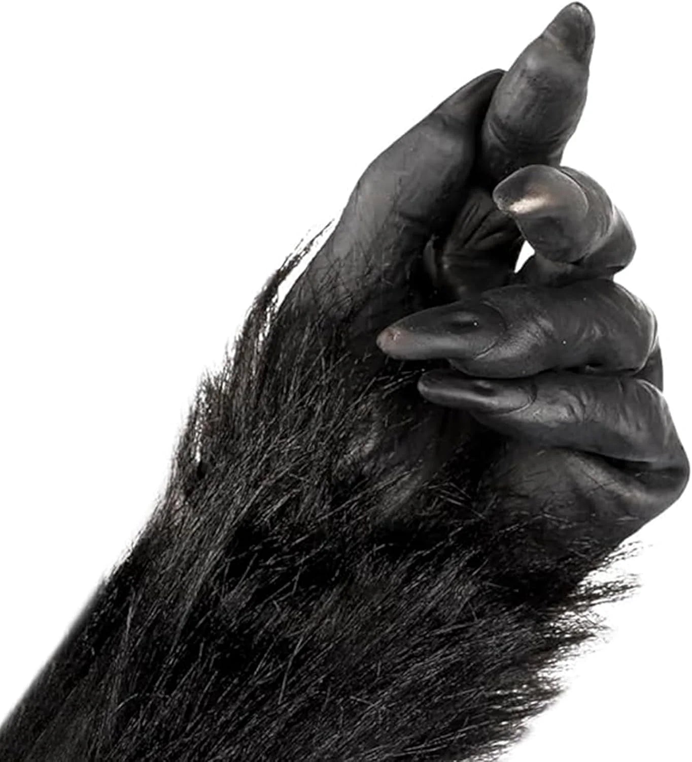 BXT Adults Lifelike Latex Halloween Ape Claws Animal Paws Gloves Mittens Cosplay Costume Props Furry Papion Gorilla Handwear