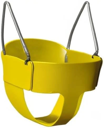 Gorilla Playsets 04-0008-PK/PK Full Bucket Toddler Swing, Pink Bucket, Pink 60" Plastic Coated Chains, 50 lb Capacity
