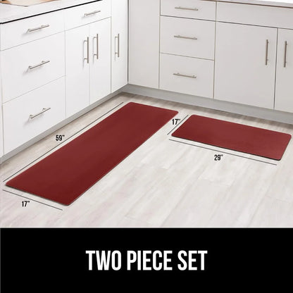 GORILLA GRIP Cushioned Antifatigue Kitchen Mat for Floor, 20x32, Charcoal