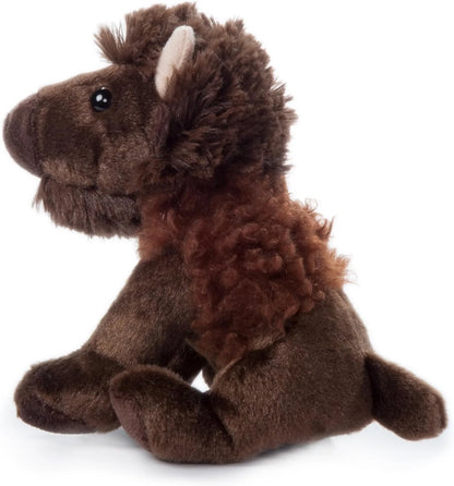 The Petting Zoo Wolf Stuffed Animal Plushie, Babiez, Kids Gifts, 6 in