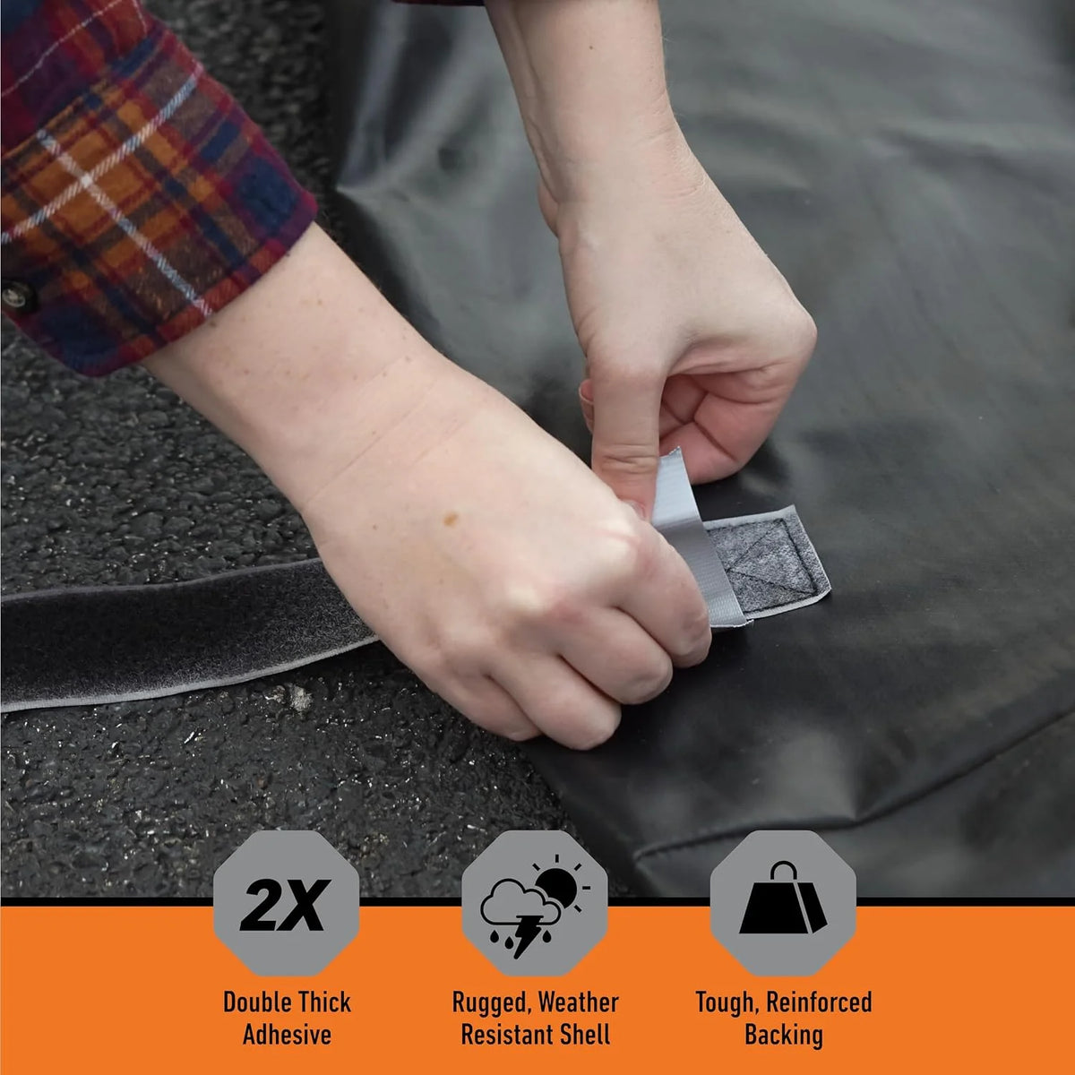 GORILLA Heavy Duty Duct Tape, Silver, 1.88" x 30 yd, 1-Pack