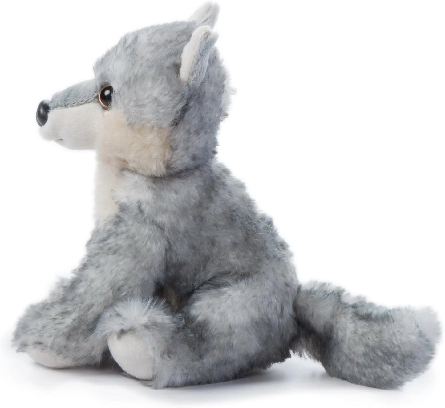 The Petting Zoo Wolf Stuffed Animal Plushie, Babiez, Kids Gifts, 6 in