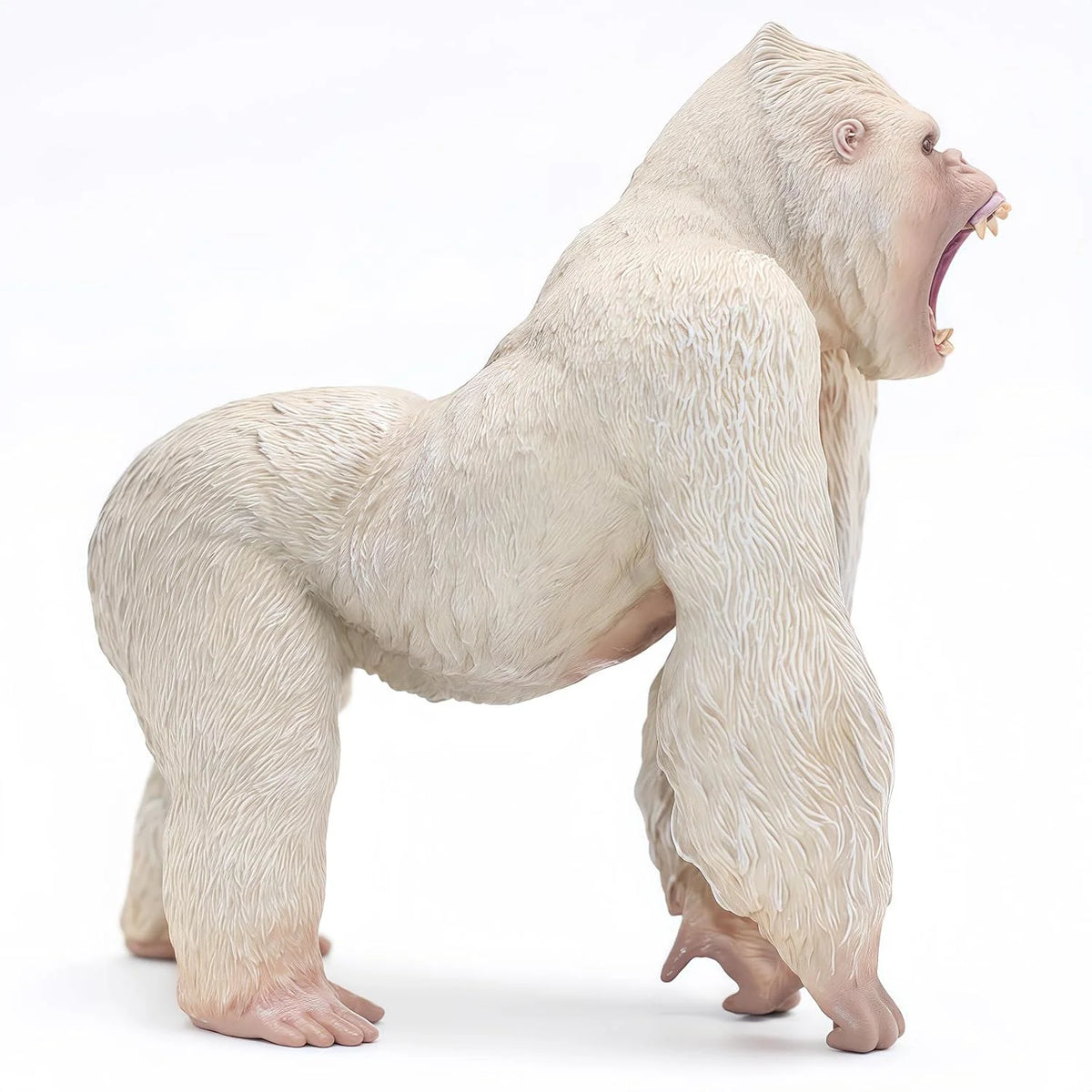 Gorilla Toys Action Figure Rampage Gorilla Fight Mode Ape Solid Wild Animal Figurines for Role Playing Story Telling Toy