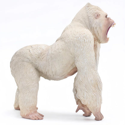 Gorilla Toys Action Figure Rampage Gorilla Fight Mode Ape Solid Wild Animal Figurines for Role Playing Story Telling Toy