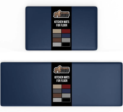 GORILLA GRIP Cushioned Antifatigue Kitchen Mat for Floor, 20x32, Charcoal
