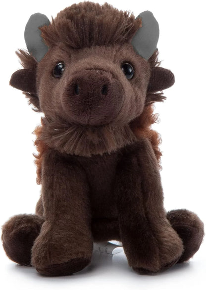 The Petting Zoo Wolf Stuffed Animal Plushie, Babiez, Kids Gifts, 6 in