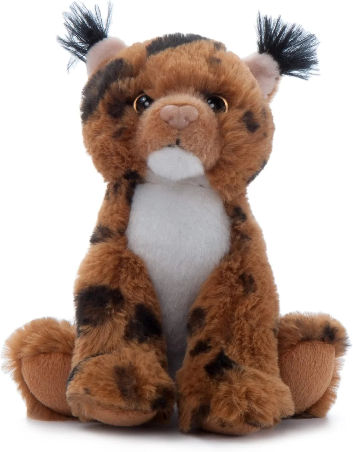 The Petting Zoo Wolf Stuffed Animal Plushie, Babiez, Kids Gifts, 6 in